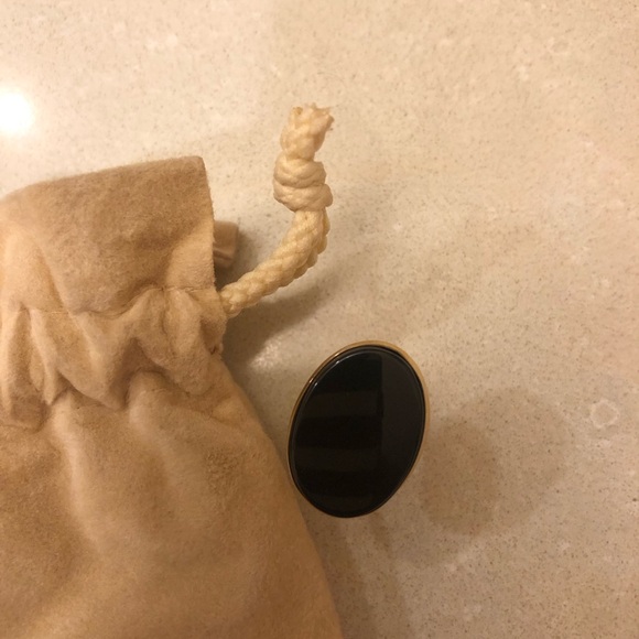 Ross-Simons Gold 1/20  and Black Oval Cufflinks - Picture 12 of 16